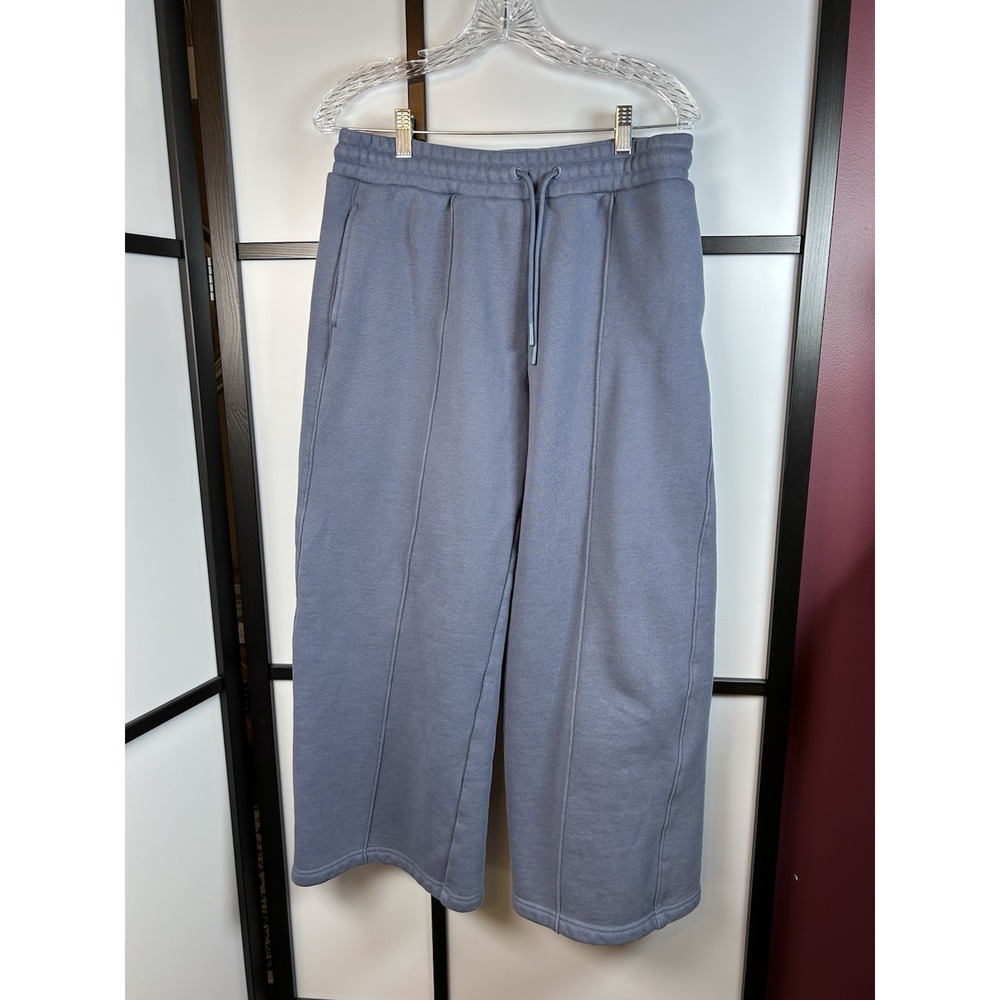 Sweaty Betty‎ Sweatpants Blue Wide Leg Size 8